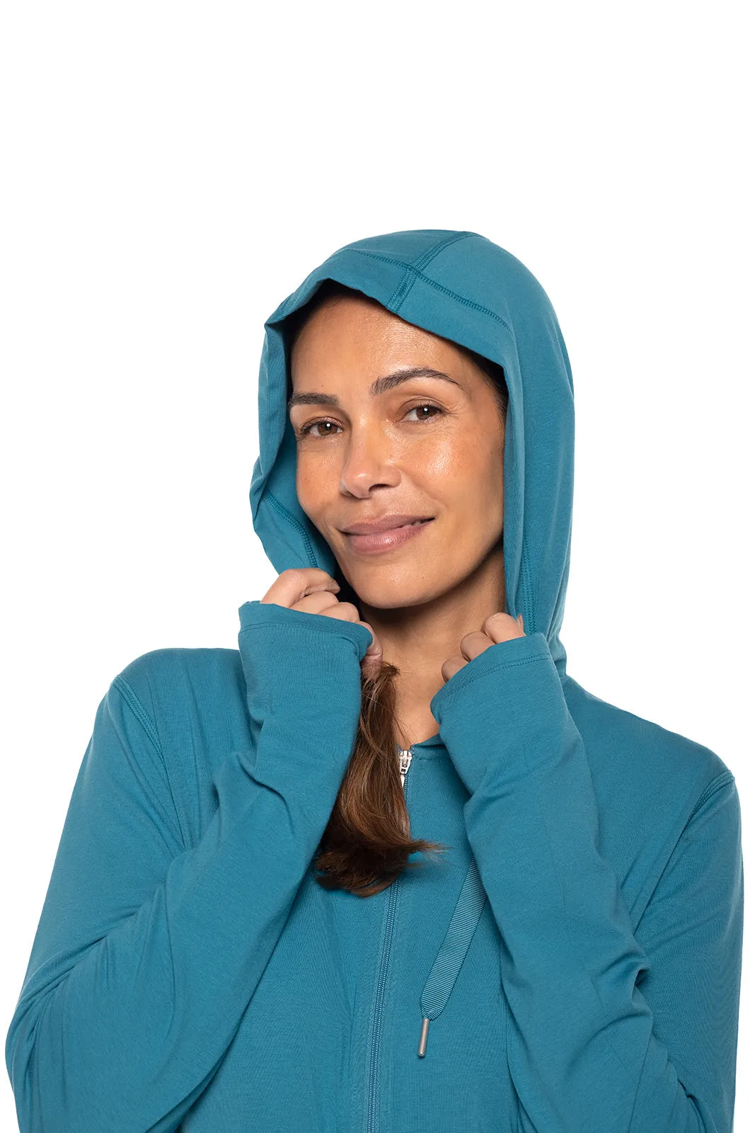 Women's LumaLeo Zip-Up Hoodie | Tahitian Teal